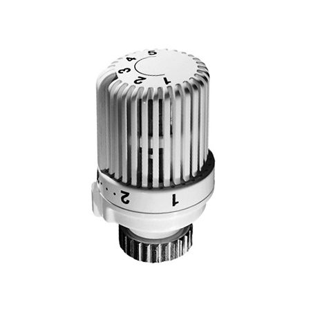 Термостатичний елемент серії Т9000, "Тера 2", відповідає EN215, налаштування 6...28 °C, білий, рідинний наповнювач