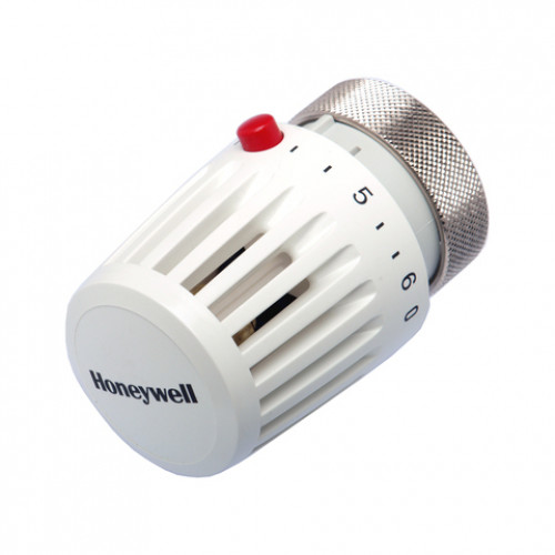 Термостатичний елемент серії Т100, відповідає EN215, налаштування 0...27 °C, білий, восковий наповнювач