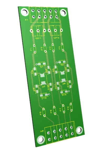 Захист послідовного інтерфейсу DLFU-01 