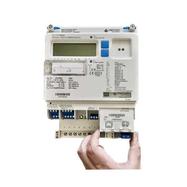 Лічильник електричної енергії трифазний MCS301-D3C1B-30MIS-004000 (Class 1, 230/400 V, 5(100)A)