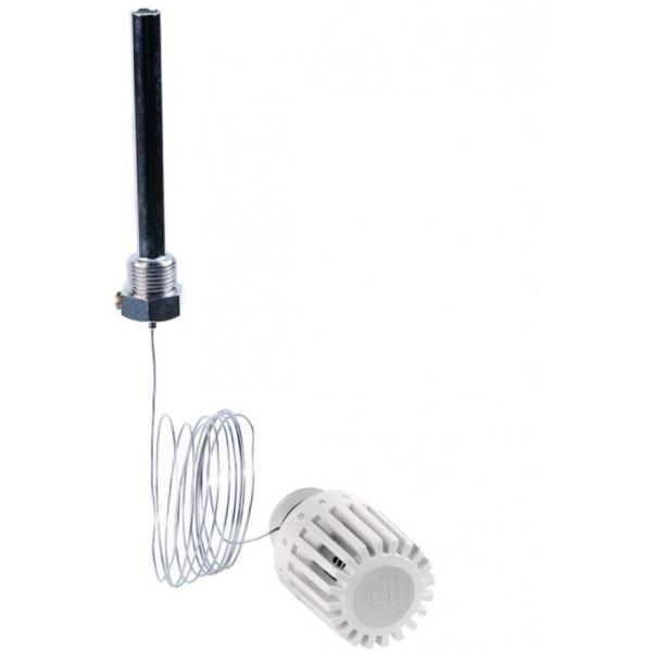 Термостатичний елемент серії Т100, відповідає EN215, налаштування 30…70 °C, виносний сенсор з гільзой