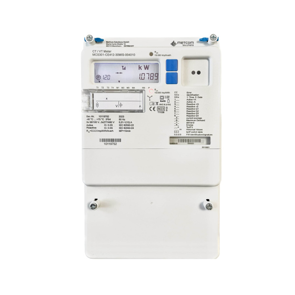 Лічильник електричної енергії трифазний MCS301-D3C1B-30MIS-004000 (Class 1, 230/400 V, 5(100)A)