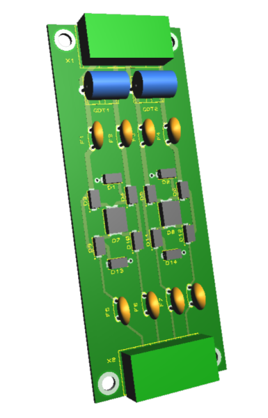 Захист послідовного інтерфейсу DLFU-01 
